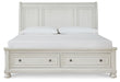 Robbinsdale - Sleigh Bed – Storage Beds by Signature Design by Ashley® at Furniture Wholesale Plus , Nashville furniture store
