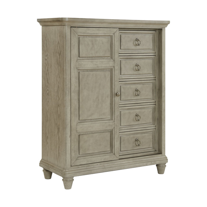 Whit-Ash - Panel Bedroom Set With Door Chest – 3 Piece Bedroom Sets by Elements International at Furniture Wholesale Plus , Nashville furniture store