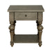 Americana Farmhouse - Drawer End Table - Dusty Taupe – End Tables by Liberty Furniture at Furniture Wholesale Plus , Nashville furniture store