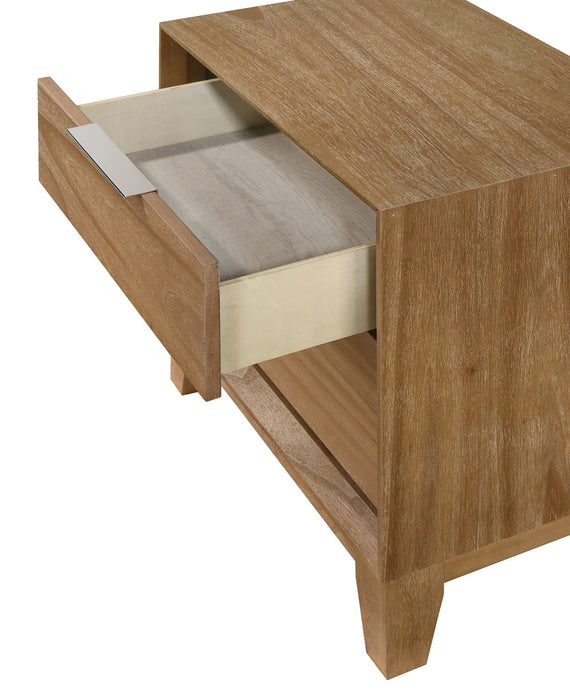 Florian - Nightstand - Natural – Accent Nightstands by Crown Mark at Furniture Wholesale Plus , Nashville furniture store