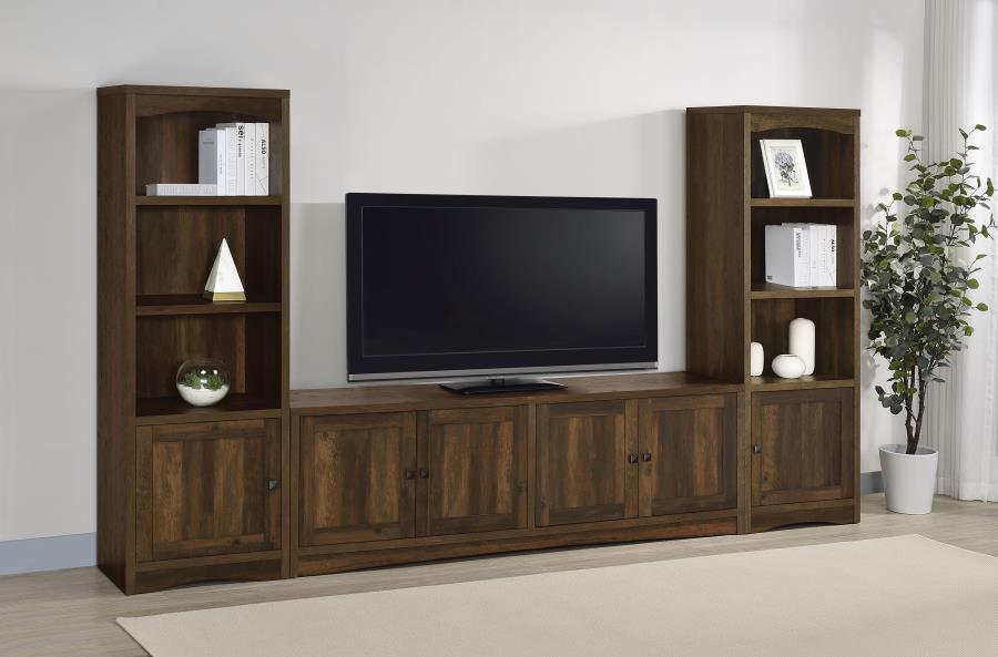 Laughlin - 3-piece Entertainment Center TV Stand - White - Premium Entertainment Centers from Coaster Fine Furniture - Just $1079! Shop now at Furniture Wholesale Plus  We are the best furniture store in Nashville, Hendersonville, Goodlettsville, Madison, Antioch, Mount Juliet, Lebanon, Gallatin, Springfield, Murfreesboro, Franklin, Brentwood