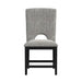 Oregon - Fabric Counter Side Chair (Set of 2) - Gray / Black – Chair Sets by Elements International at Furniture Wholesale Plus , Nashville furniture store