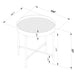 Ozella - Round Table With Hidden Storage Sandy – End Tables by Coaster Fine Furniture at Furniture Wholesale Plus , Nashville furniture store