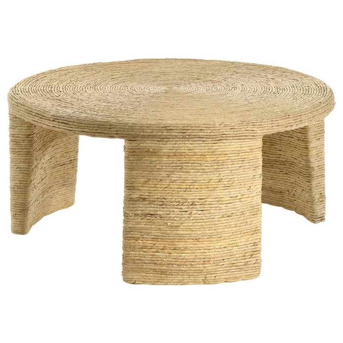 Artina - Woven Rattan Round Table – End Tables by Coaster Fine Furniture at Furniture Wholesale Plus , Nashville furniture store
