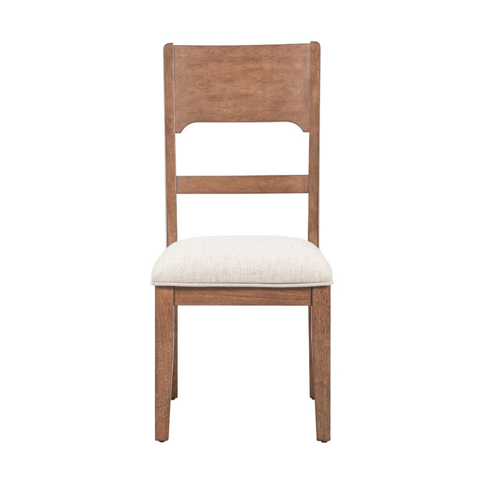 Harmony - Panel Back Side Chair - Brownstone – Side Chairs by Liberty Furniture at Furniture Wholesale Plus , Nashville furniture store