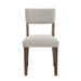 Wade - Side Chair (Set of 2) - White – Chair Sets by Steve Silver Furniture at Furniture Wholesale Plus , Nashville furniture store