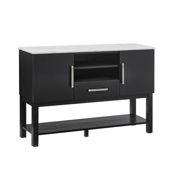 Vance - Side Board - Charcoal / White – Sideboards by Crown Mark at Furniture Wholesale Plus , Nashville furniture store