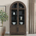 Burlington - Curio - Brown – Curio Cabinets by Steve Silver Furniture at Furniture Wholesale Plus , Nashville furniture store