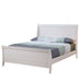 Selena Full Sleigh Platform Bed Cream White - Premium Bed from Coaster Z2 Standard - Just $470! Shop now at Furniture Wholesale Plus  We are the best furniture store in Nashville, Hendersonville, Goodlettsville, Madison, Antioch, Mount Juliet, Lebanon, Gallatin, Springfield, Murfreesboro, Franklin, Brentwood