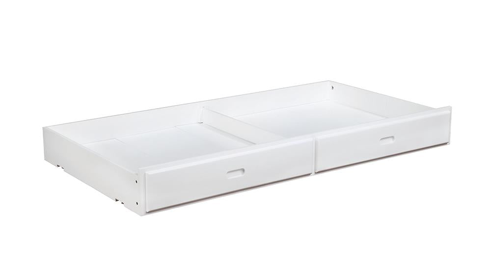 Chapman Storage Trundle White - Premium Trundle from Coaster Z2 Standard - Just $248! Shop now at Furniture Wholesale Plus  We are the best furniture store in Nashville, Hendersonville, Goodlettsville, Madison, Antioch, Mount Juliet, Lebanon, Gallatin, Springfield, Murfreesboro, Franklin, Brentwood