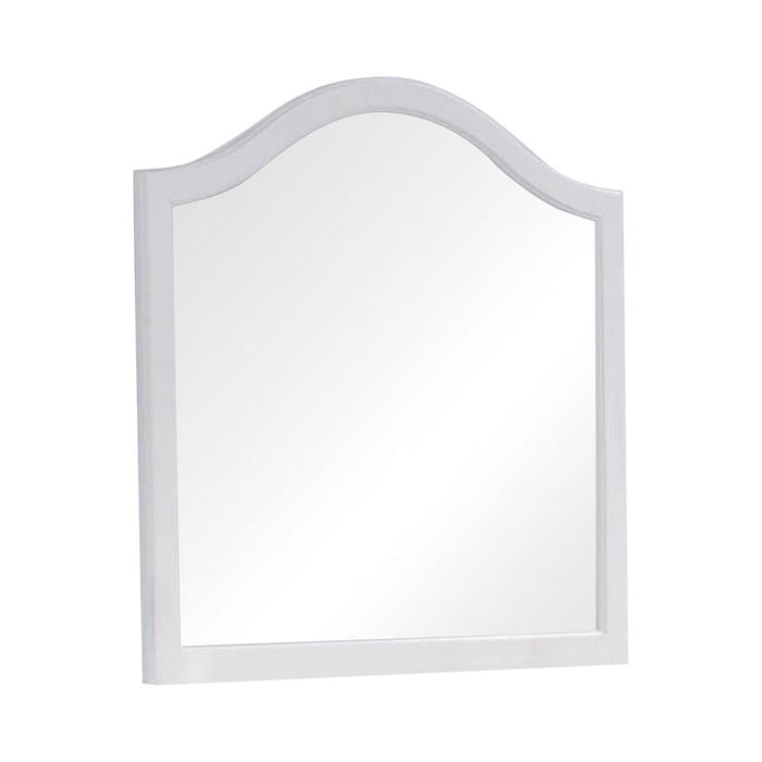 Dominique Dresser Mirror Cream White - Premium Mirror from Coaster Z2 Standard - Just $100! Shop now at Furniture Wholesale Plus  We are the best furniture store in Nashville, Hendersonville, Goodlettsville, Madison, Antioch, Mount Juliet, Lebanon, Gallatin, Springfield, Murfreesboro, Franklin, Brentwood