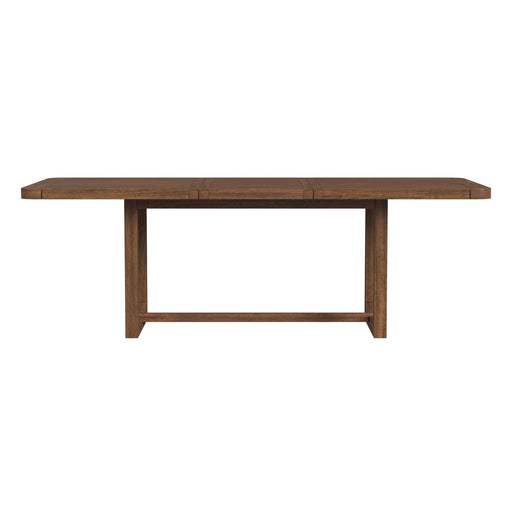 Glinda - Dining Table With 18" Leaf - Brown – Dining Tables with Extensions by Elements International at Furniture Wholesale Plus , Nashville furniture store