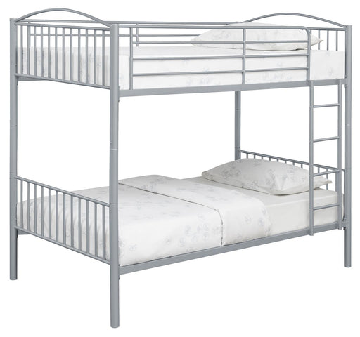 Anson Twin Over Twin Bunk Bed with Ladder - Premium Bunk Bed from Coaster Z2 Standard - Just $338! Shop now at Furniture Wholesale Plus  We are the best furniture store in Nashville, Hendersonville, Goodlettsville, Madison, Antioch, Mount Juliet, Lebanon, Gallatin, Springfield, Murfreesboro, Franklin, Brentwood