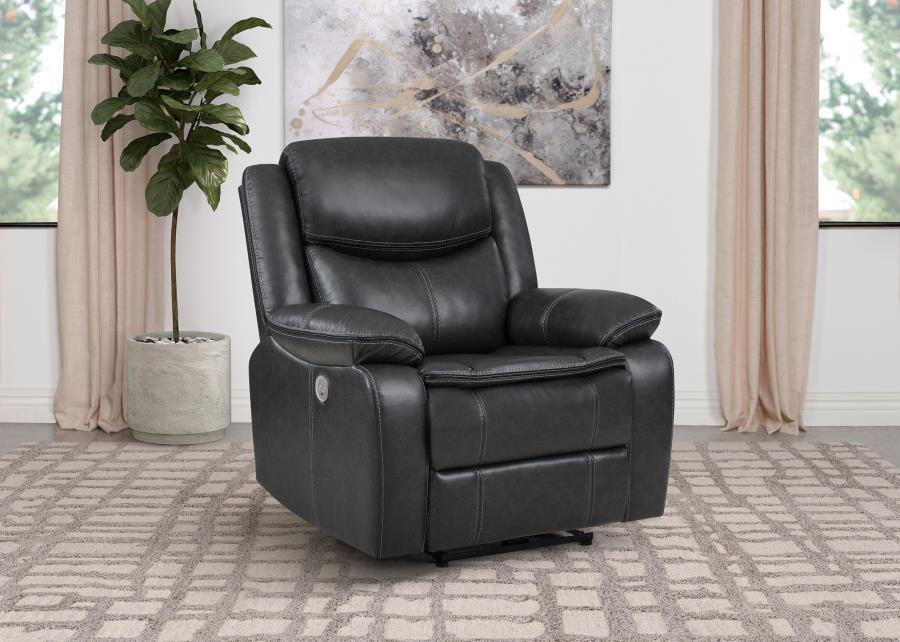 Sycamore - Upholstered Power Recliner Chair – Reclining Chairs by Coaster Fine Furniture at Furniture Wholesale Plus , Nashville furniture store
