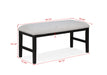 Sebastian - Bench - Black / Gray – Dining Benches by Crown Mark at Furniture Wholesale Plus , Nashville furniture store