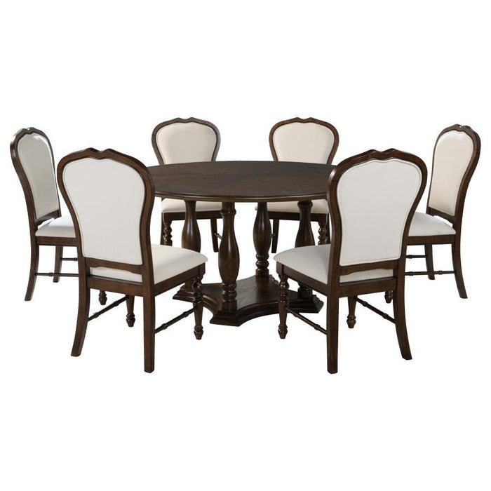 Landon - Round Dining Table Set – 5 Piece Dining Room Sets by Coaster Fine Furniture at Furniture Wholesale Plus , Nashville furniture store