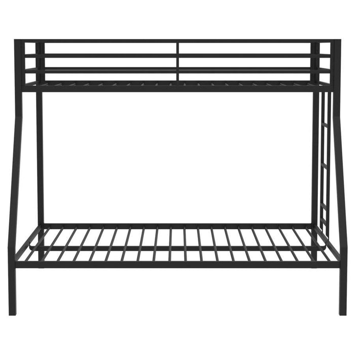 Alevera - Metal Bunk Bed With Ladder – Bunk Beds by Coaster Fine Furniture at Furniture Wholesale Plus , Nashville furniture store