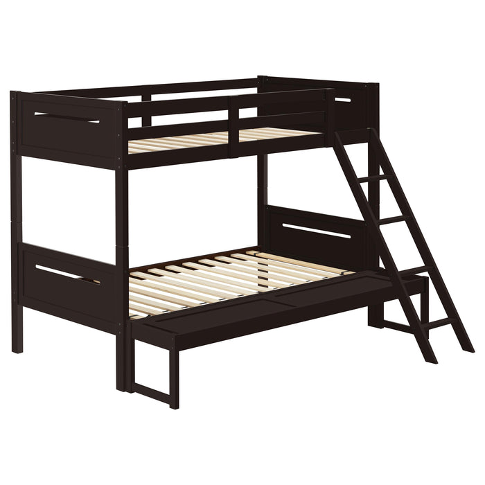 G405051 Twin/Full Bunk Bed - Premium Bunk Bed from Coaster Z2 Standard - Just $558! Shop now at Furniture Wholesale Plus  We are the best furniture store in Nashville, Hendersonville, Goodlettsville, Madison, Antioch, Mount Juliet, Lebanon, Gallatin, Springfield, Murfreesboro, Franklin, Brentwood