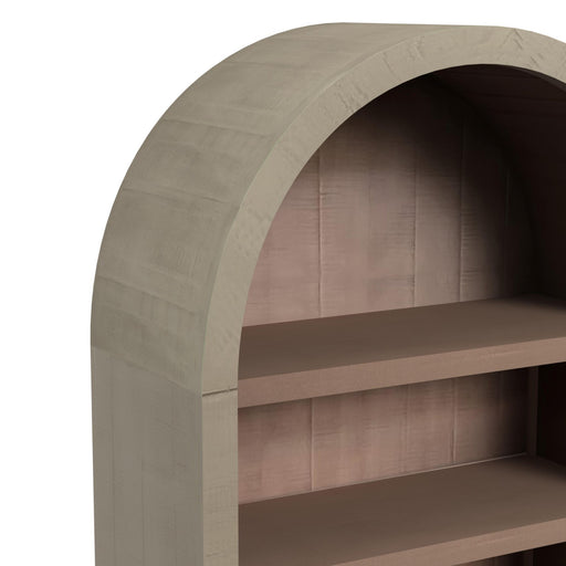 Calliope - Bookcase - Natural – Standard Bookcases by Elements International at Furniture Wholesale Plus , Nashville furniture store