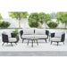 Bali - Loveseat With Olefin - Dark Gray – Loveseats by Elements International at Furniture Wholesale Plus , Nashville furniture store