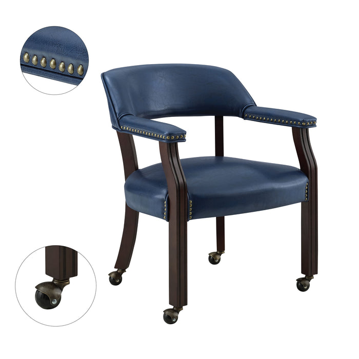 Tournament - Arm Chair With Casters - Premium Arm Chairs from Steve Silver Furniture - Just $199! Shop now at Furniture Wholesale Plus  We are the best furniture store in Nashville, Hendersonville, Goodlettsville, Madison, Antioch, Mount Juliet, Lebanon, Gallatin, Springfield, Murfreesboro, Franklin, Brentwood