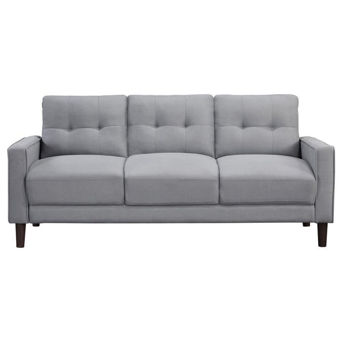 Bowen - Upholstered Track Arm Tufted Sofa Set – Stationary Sofas & Loveseats by Coaster Fine Furniture at Furniture Wholesale Plus , Nashville furniture store