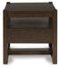 Breckington - Square End Table - Dark Brown – End Tables by Signature Design by Ashley® at Furniture Wholesale Plus , Nashville furniture store