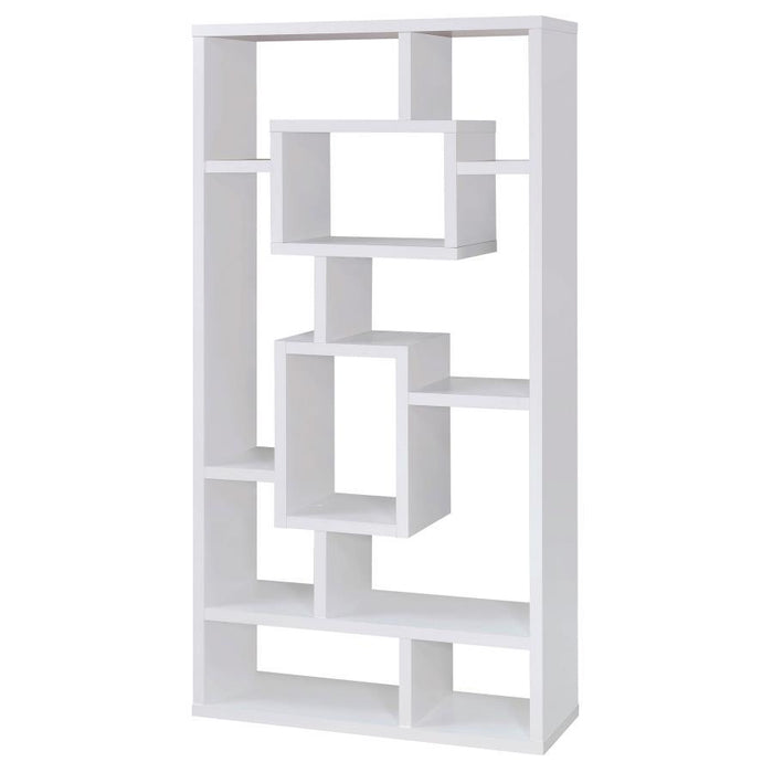 Corey - 8-Shelf Bookshelf – Standard Bookcases by CoasterEveryday at Furniture Wholesale Plus , Nashville furniture store