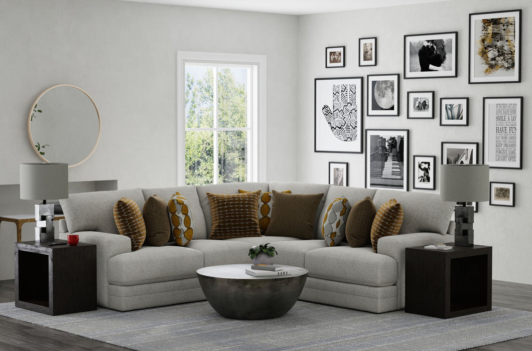 Tori - Sectional With Comfort Coil Seating And Accent Pillows Included – Stationary Sectionals by Jackson at Furniture Wholesale Plus , Nashville furniture store