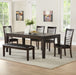 Ally - Dining Set – 5 Piece Dining Room Sets by Steve Silver Furniture at Furniture Wholesale Plus , Nashville furniture store