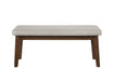 Salerno - Bench - Gray / Brown – Dining Benches by Crown Mark at Furniture Wholesale Plus , Nashville furniture store