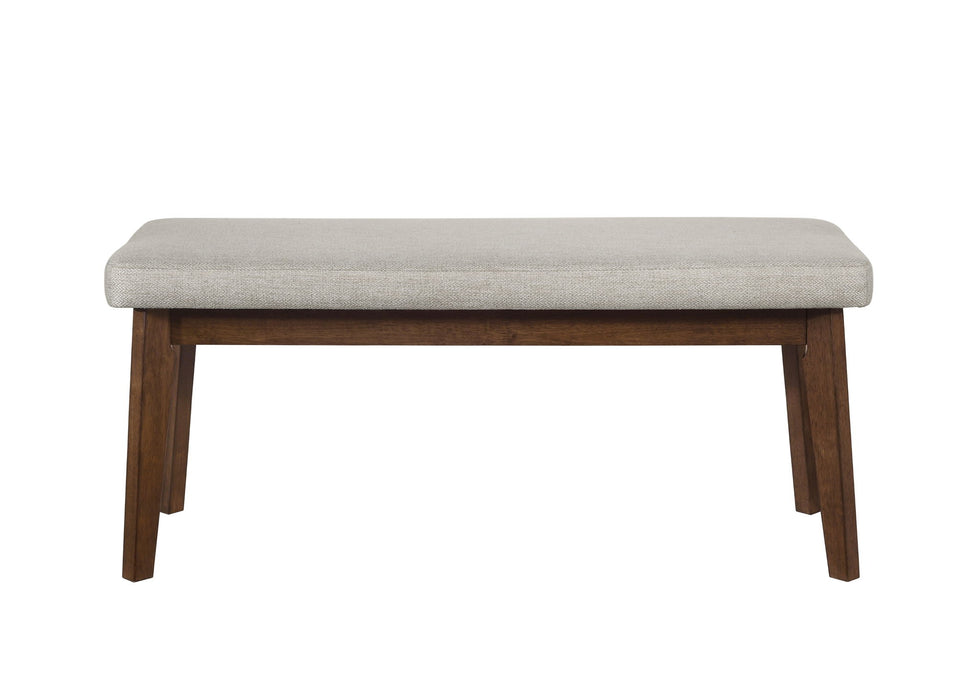 Salerno - Bench - Gray / Brown – Dining Benches by Crown Mark at Furniture Wholesale Plus , Nashville furniture store