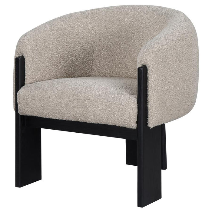 Valdez - Boucle Upholstered Barrel Back Accent Chair - Premium Accent Chairs from CoasterEveryday - Just $429! Shop now at Furniture Wholesale Plus  We are the best furniture store in Nashville, Hendersonville, Goodlettsville, Madison, Antioch, Mount Juliet, Lebanon, Gallatin, Springfield, Murfreesboro, Franklin, Brentwood