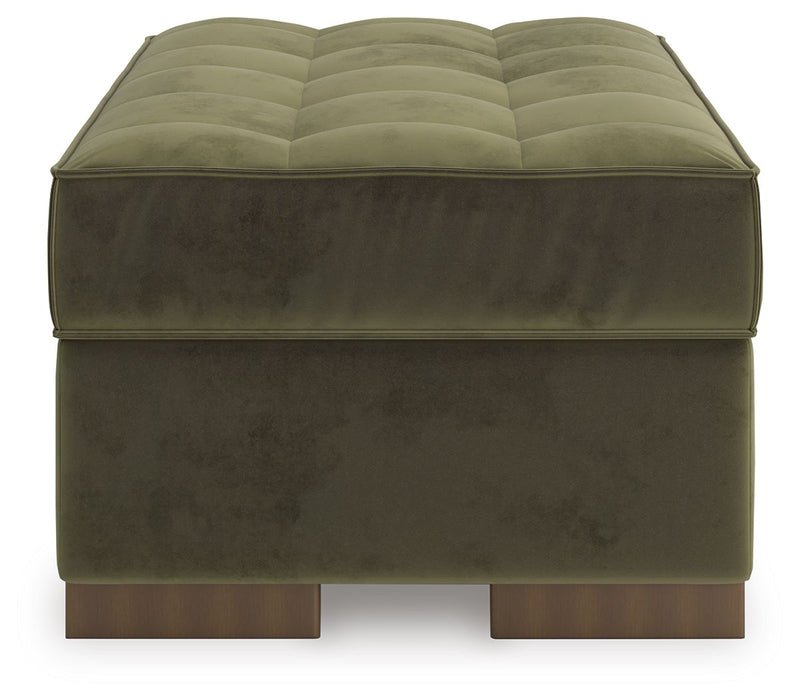 Caspian-Town - Oversized Accent Ottoman - Olive – Accent Ottomans by Signature Design by Ashley® at Furniture Wholesale Plus , Nashville furniture store