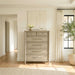 Rochelle Park - 5 Drawer Chest - Smokey Taupe – Accent Chests by Liberty Furniture at Furniture Wholesale Plus , Nashville furniture store