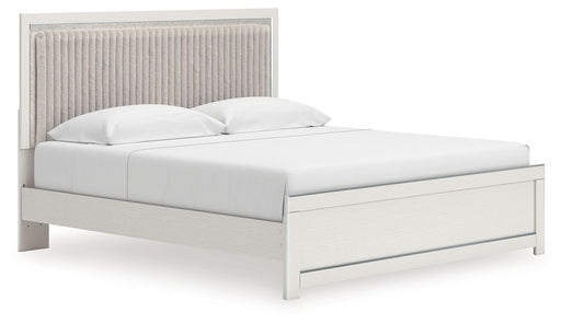 Zuraleus - Upholstered Panel Platform Bed With Roll Slats – Panel Beds by Signature Design by Ashley® at Furniture Wholesale Plus , Nashville furniture store