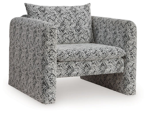 Kenbell - Accent Chair - Black / White – Accent Chairs by Signature Design by Ashley® at Furniture Wholesale Plus , Nashville furniture store