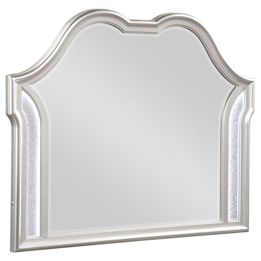 Evangeline - Dresser Mirror - Silver Oak - Premium Bedroom Mirrors from CoasterElevations - Just $449! Shop now at Furniture Wholesale Plus  We are the best furniture store in Nashville, Hendersonville, Goodlettsville, Madison, Antioch, Mount Juliet, Lebanon, Gallatin, Springfield, Murfreesboro, Franklin, Brentwood