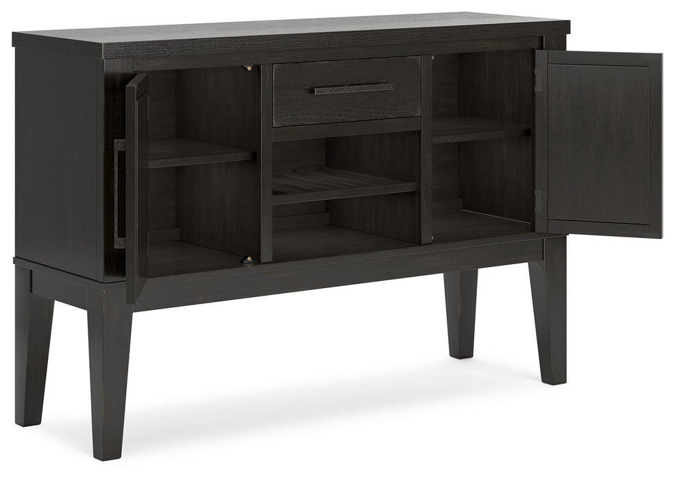 Galliden - Dining Room Server - Black – Servers by Signature Design by Ashley® at Furniture Wholesale Plus , Nashville furniture store