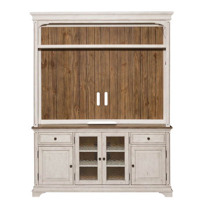Morgan Creek - Entertainment Center – Entertainment Centers by Liberty Furniture at Furniture Wholesale Plus , Nashville furniture store