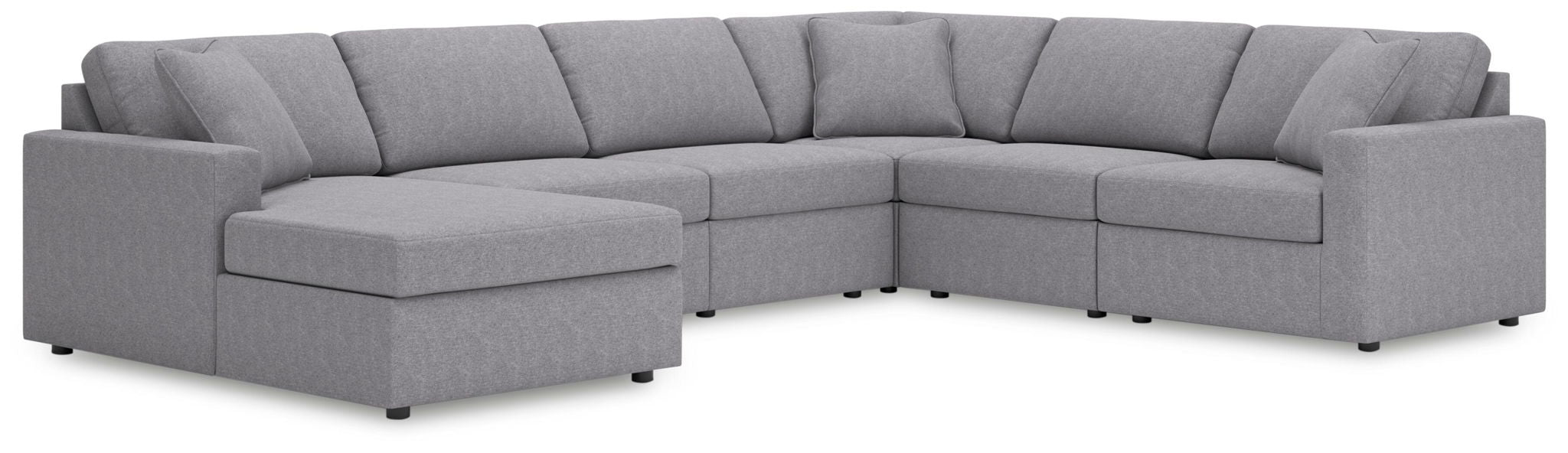 Modmax - Sectional - Granite – Stationary Sectionals by Signature Design by Ashley® at Furniture Wholesale Plus , Nashville furniture store