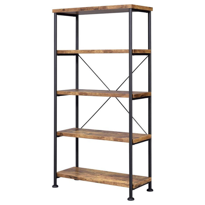 Analiese - 4-Shelf Bookshelf - Premium Standard Bookcases from CoasterEveryday - Just $219! Shop now at Furniture Wholesale Plus  We are the best furniture store in Nashville, Hendersonville, Goodlettsville, Madison, Antioch, Mount Juliet, Lebanon, Gallatin, Springfield, Murfreesboro, Franklin, Brentwood