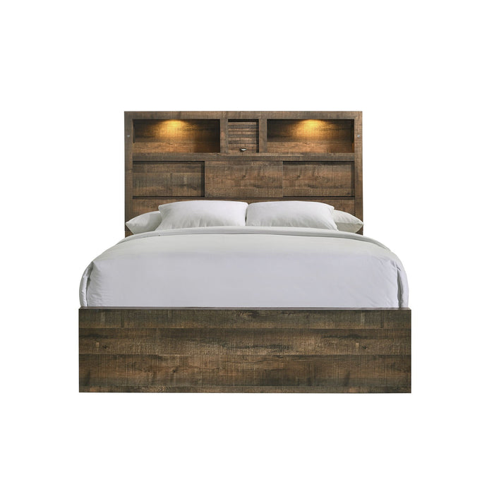 Bailey - Music Bed – Panel Beds by Elements International at Furniture Wholesale Plus , Nashville furniture store