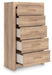 Kinlanni - Five Drawer Chest - Tan – Accent Chests by Signature Design by Ashley® at Furniture Wholesale Plus , Nashville furniture store