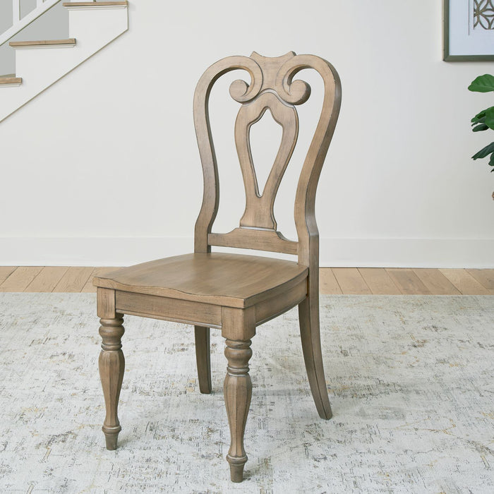 Magnolia Manor - Splat Back Side Chair – Side Chairs by Liberty Furniture at Furniture Wholesale Plus , Nashville furniture store