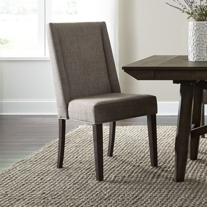 Double Bridge - Upholstered Chair – Counter Chairs by Liberty Furniture at Furniture Wholesale Plus , Nashville furniture store