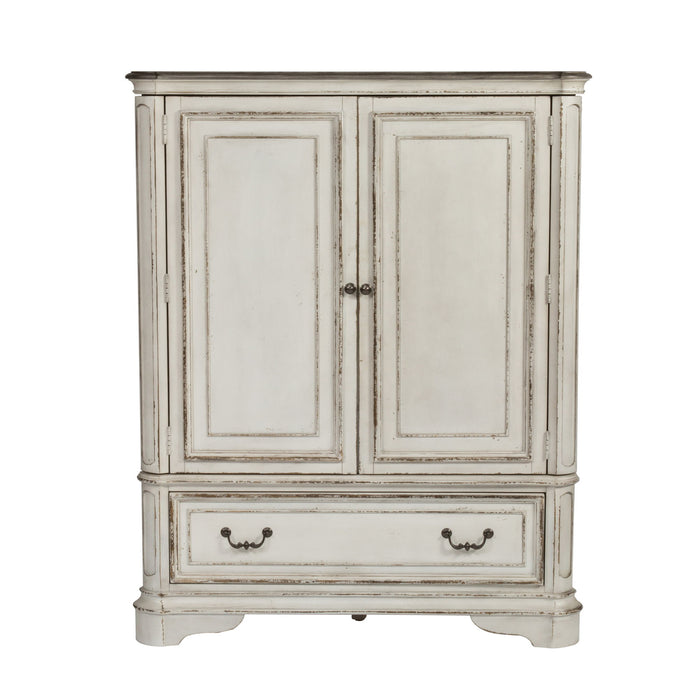 Magnolia Manor - Door Chest - Antique White – Door Chests by Liberty Furniture at Furniture Wholesale Plus , Nashville furniture store