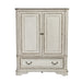 Magnolia Manor - Door Chest - Antique White – Door Chests by Liberty Furniture at Furniture Wholesale Plus , Nashville furniture store