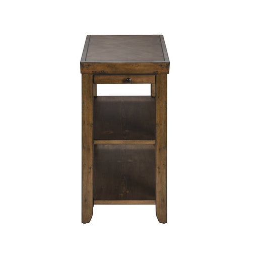 Mitchell - Chair Side Table - Nutmeg – Chair Side Tables by Liberty Furniture at Furniture Wholesale Plus , Nashville furniture store