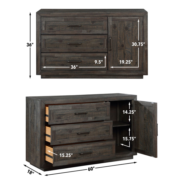 Riverdale - Server - Premium Servers from Steve Silver Furniture - Just $1279! Shop now at Furniture Wholesale Plus  We are the best furniture store in Nashville, Hendersonville, Goodlettsville, Madison, Antioch, Mount Juliet, Lebanon, Gallatin, Springfield, Murfreesboro, Franklin, Brentwood